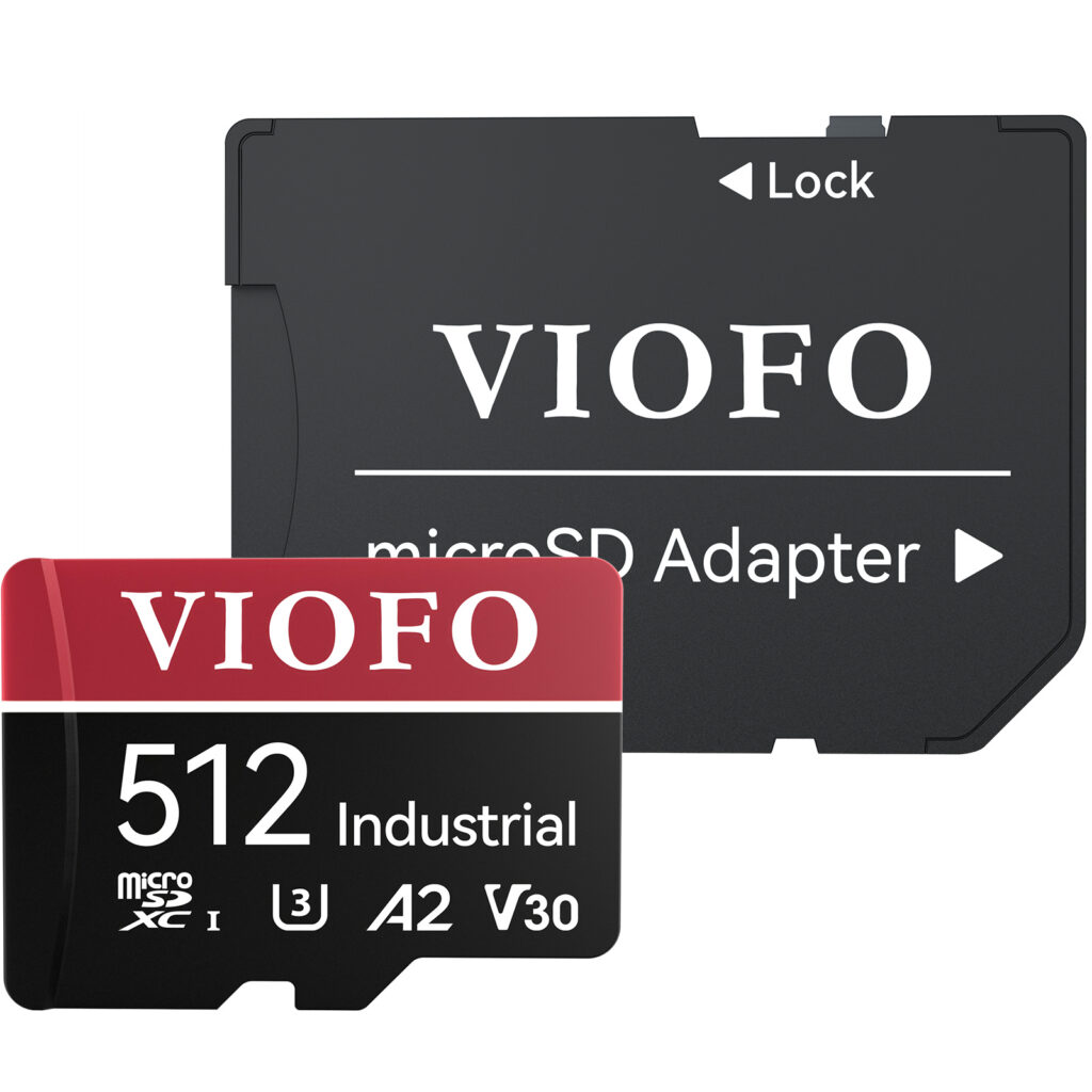Viofo Karta pamięci microSDXC 512GB i adapter microSD